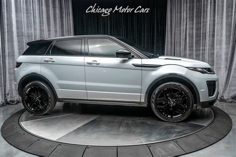Used 2017 Land Rover Range Rover Evoque Hse Dynamic Awd Suv Black