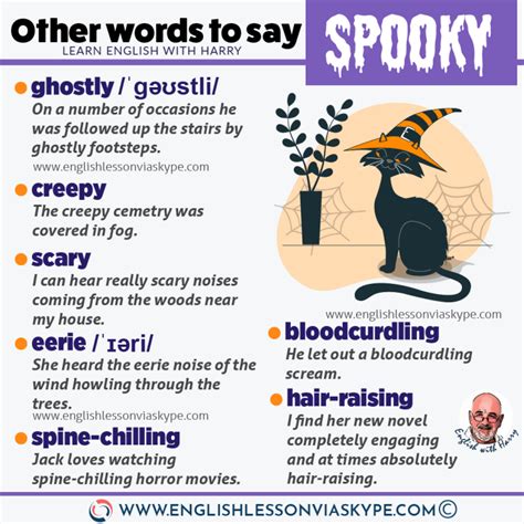 Spooky Halloween Idioms And Expressions English With Harry 👴