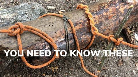 After which, most of us stopped learning new knots to tie, which is a shame… whether camping or in a long term survival situation, knowing. 8 Essential Camp Knots and Hitches That You Need to Know ...