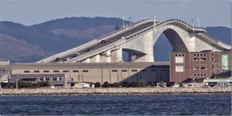 Eshima Ohashi Bridge In Japan A Terrifying Sight