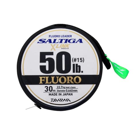 DAIWA Saltiga X Link Fluorocarbon Leader návazcový vlasec daiwainfo cz