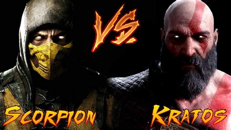 Kratos Vs Scorpion