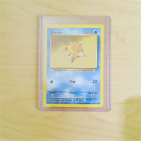 Details Tcg Mint 120 Staryu By Pokemon Specifications