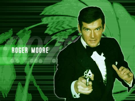 Roger Moore As James Bond Sir Roger Moore Wallpaper 13104145 Fanpop