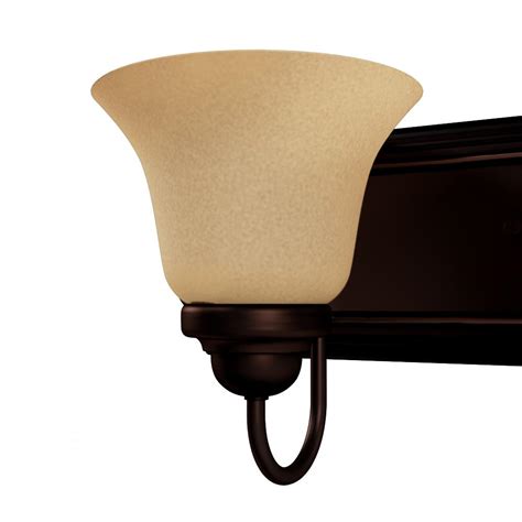 Maybe you would like to learn more about one of these? Glomar 2-Light Mahogany Bronze Vanity Light with Champagne ...