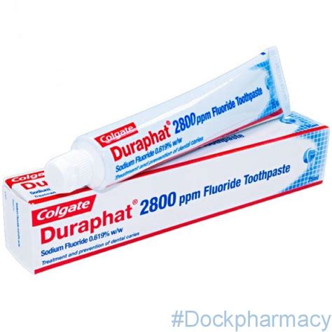 Buy Duraphat 2800 Ppm Fluoride Toothpaste 75ml Dock Pharmacy