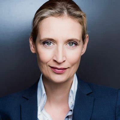 She used to be a banker for goldman sachs, giving her a bit of actual credibility in the realm of economics. Alice Weidel Statistics on Twitter followers | Socialbakers