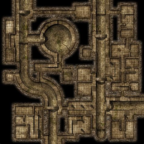 Sewer Bypass Maze Dndmaps In Fantasy Map Dungeon Maps Terrain Map Porn Sex Picture