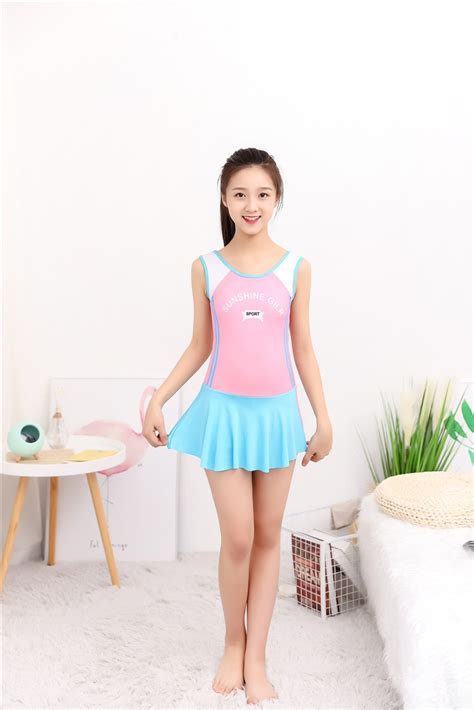 2020 8 12 Shorts Years Old Pumi Girl Sports Wind Swimsuit