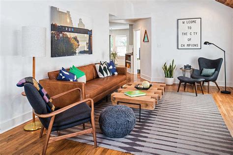 Awesome Mid Century Modern Living Room Interior Design Ideas 58