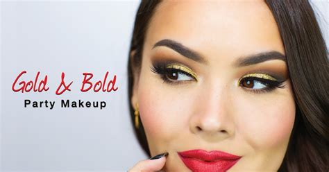 Maryam Maquillage Makeup Tutorial Gold And Bold Party Look