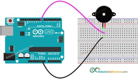 Piezo Buzzer Circuit Diagram