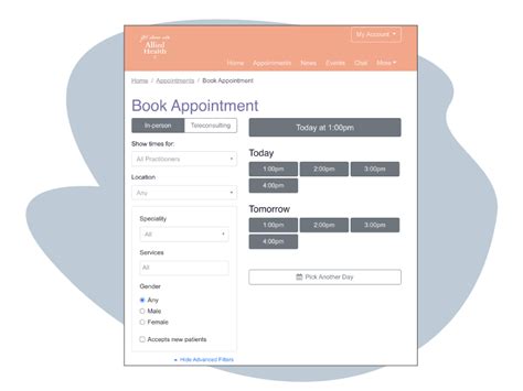 Appointment Booking Website Template