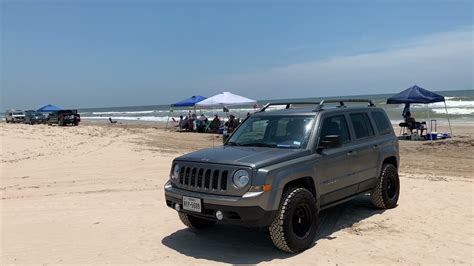 Jeep Patriot 4x4 Lifted At The Beach Youtube