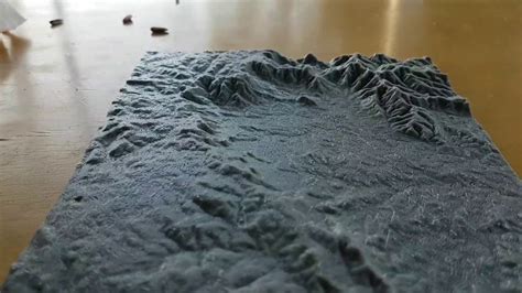 3d Printed Landscape Model Of Bemboka Our Valley Youtube