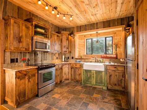 Rustic Cabin Kitchen Ideas With Regard To Warm Selektor