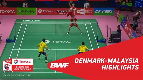 Radio televisyen malaysia (rtm) will broadcast the thomas cup final tie between malaysia and japan today as well, after astro agreed to give it the broadcasting rights! TOTAL BWF Thomas & Uber Cup Finals 2018 | Denmark vs ...