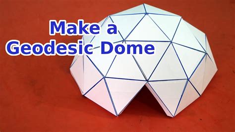 Easy To Make Geodesic Dome Youtube