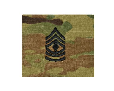 Us Army Sergeant First Class Rank Ocpscorpion Sew On
