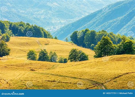 Beautiful Countryside Scenery In Late Summer Stock Image Image Of