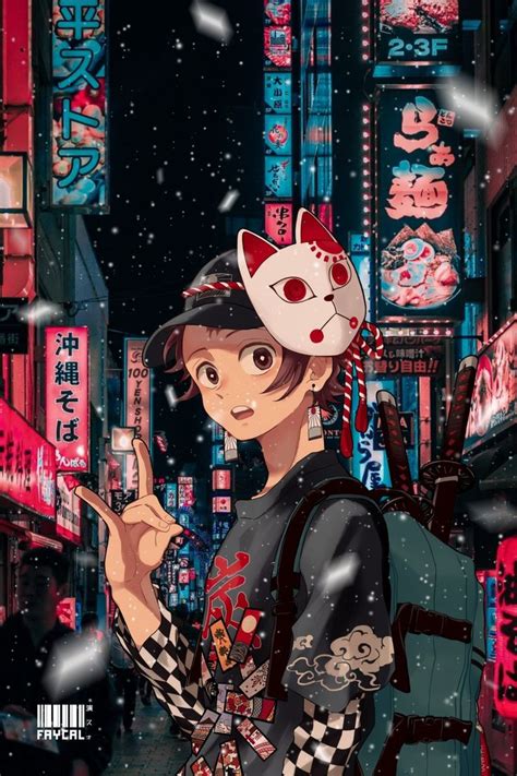 Tanjiro Kamado Wallpaper Anime Cute Anime Wallpaper Anime Demon