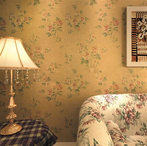 Rose Flower Romantic Floral Pvc And Vinyl Wallpaperfor Bedroom Living