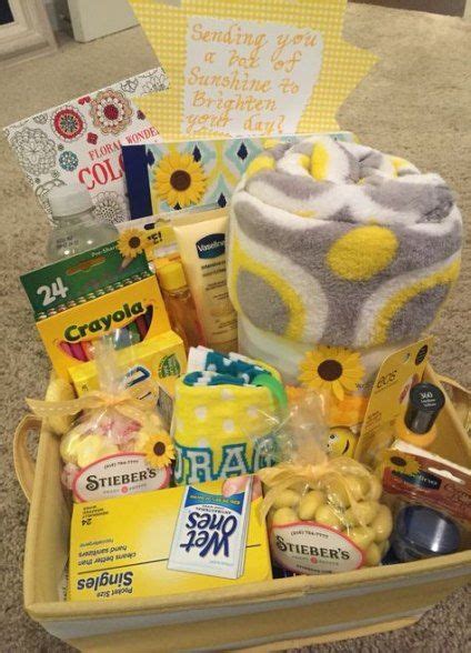Do you have any more yellow gift ideas that i should add to this list? 24+ Trendy Ideas birthday gifts baskets yellow #birthday # ...
