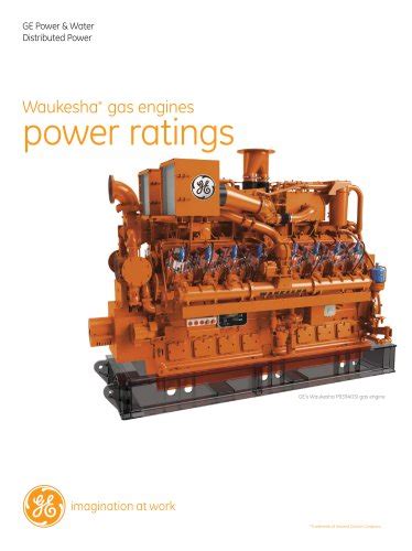 Waukesha Gas Engines Power Ratings Ge Steam Turbines Pdf Catalogs