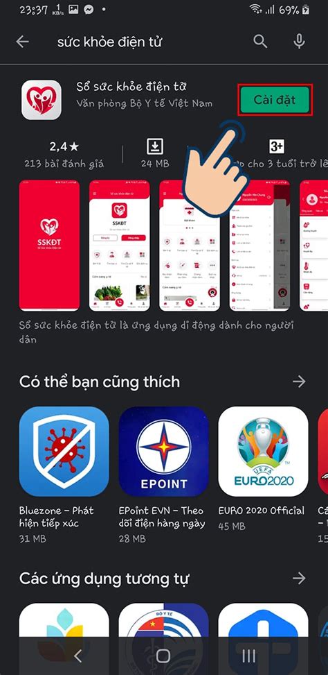 Hệ thống sổ sức khỏe điện tử giúp bệnh viện, phòng tạo kết nối liên tục với bệnh nhân, tiếp nhận nhanh chóng thông tin đặt hẹn hay yêu cầu hỗ trợ y tế từ người bệnh, bác sỹ có thể xem bệnh sử của người bệnh nhanh chóng qua ứng dụng. Cách tải cài đặt ứng dụng sổ sức khỏe điện tử trên điện ...