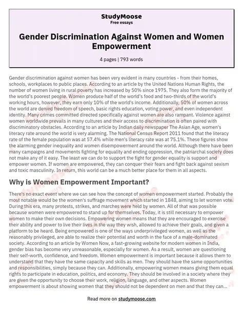 Gender Equality In India Essay Maintaining Gender Equality In Modern Organizations 2022 10 21