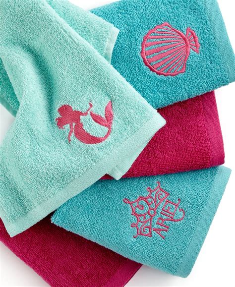 Cute mermaid & fish bath mat. Disney Bath Accessories, Little Mermaid Shimmer and Gleam ...