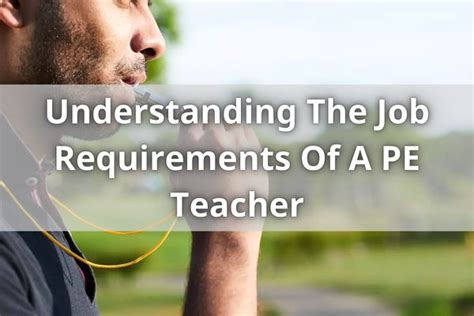 Become A Pe Teacher Qualifications And Requirements For Pe