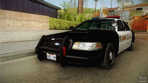 I feel that the vehicle was very reliable for me and well worth the money. Ford Crown Victoria SHERIFF para GTA San Andreas