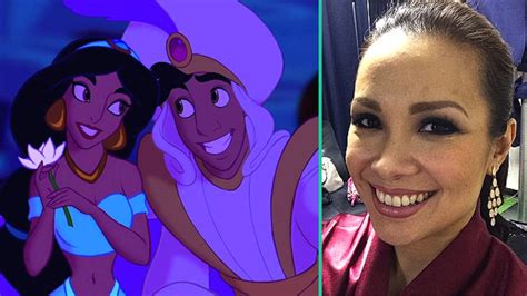 Listen To The Original Jasmine Sing The Aladdin Theme Song 22 Years Later Entertainment Tonight