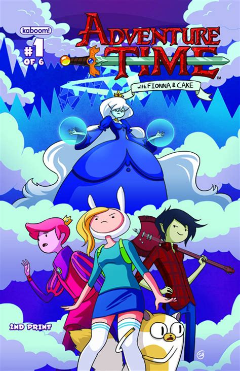Adventure Time With Fionna And Cake 1 2nd Printing Fresh Comics