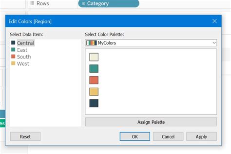 How To Add Custom Color Palette In Tableau The Data School Down Under