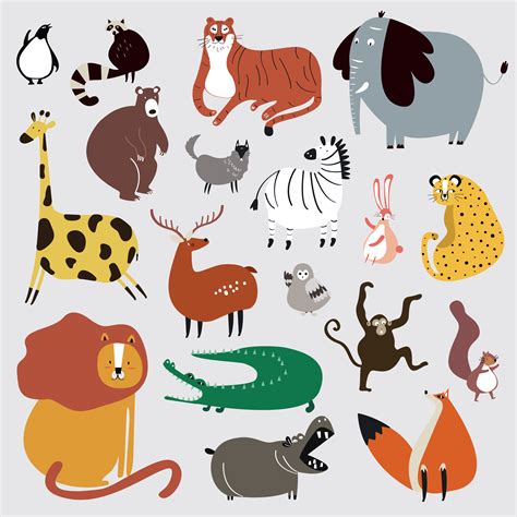 Must Know About Animal Cartoon Vector Most Searched For 2021 Animal