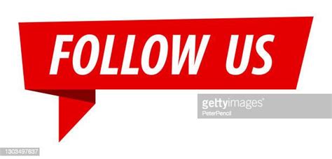 Follow Us Banner High Res Illustrations Getty Images