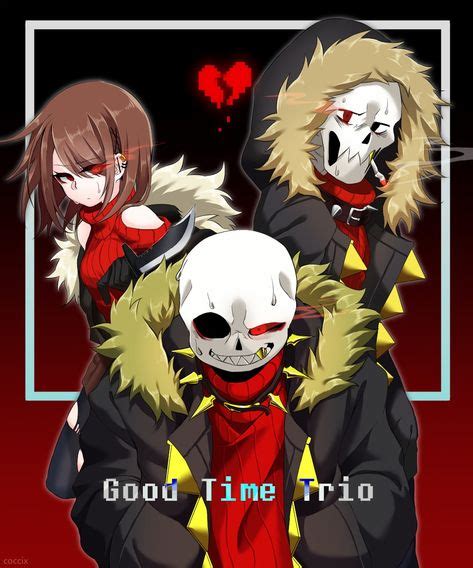 Shift Fell Chara And Underfell Sans