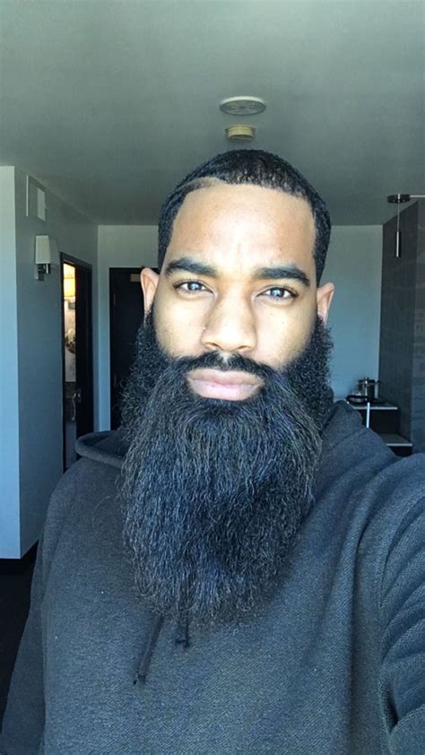 How Brothas Like Our Beards Black Men Beards Handsome Black Men Long Beards Long Beard Styles