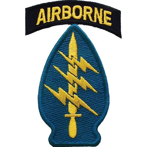Youll Be Proud To Wear This Embroidered Special Forces Airborne Patch