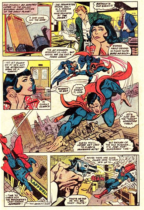 José Luis García López Superman Page Scan Feat Lois Lane And Jimmy Olsen