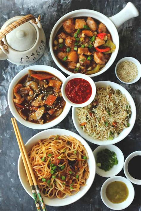 We bring you the most popular chinese recipes, from hakka noodles to chicken satay, weve got it all along with key ingredients and a step by step process. Indian Chinese Vegetarian Recipes | Indo Chinese Chicken ...