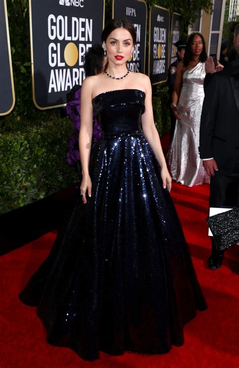 Ana De Armas 2020 Golden Globe Awards • Celebmafia