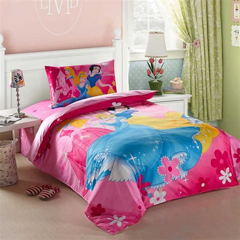 Crib bedding sets add personality and charm that will finish off the look of your child's room. Princess Girls Bedding Twin Size Set | EBeddingSets
