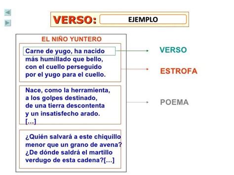 El Verso Y La Estrofa