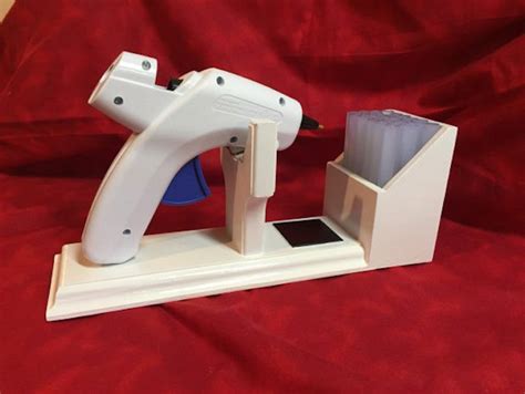 Make Your Own Diy Glue Gun Holder In 5 Easy Steps Craft Projects For