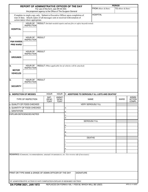 Da Form 3821 Fill Out Sign Online And Download Fillable Pdf