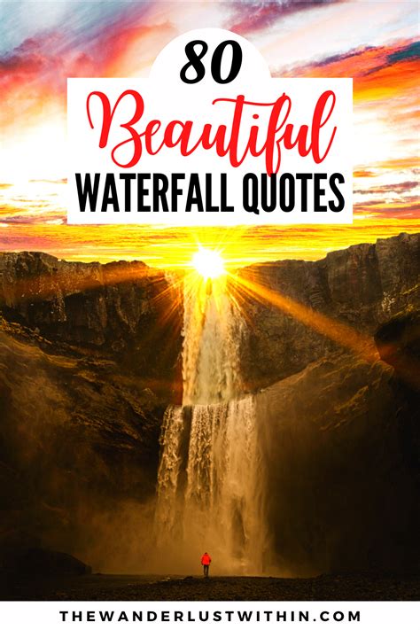These funny work quotes make for great humor. 80 Best Waterfall Quotes for 2020 - The Wanderlust Within ...