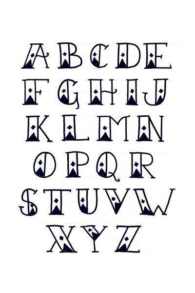 Mejores 45 Imágenes De Letras Bonitas Mejores Imágenes Lettering Lettering Alphabet Tattoo